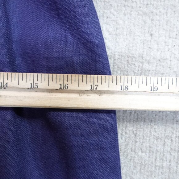 Kate Spade Womens Dress 4 Blue Sheath Linen Blend Tiff - Picture 12 of 13